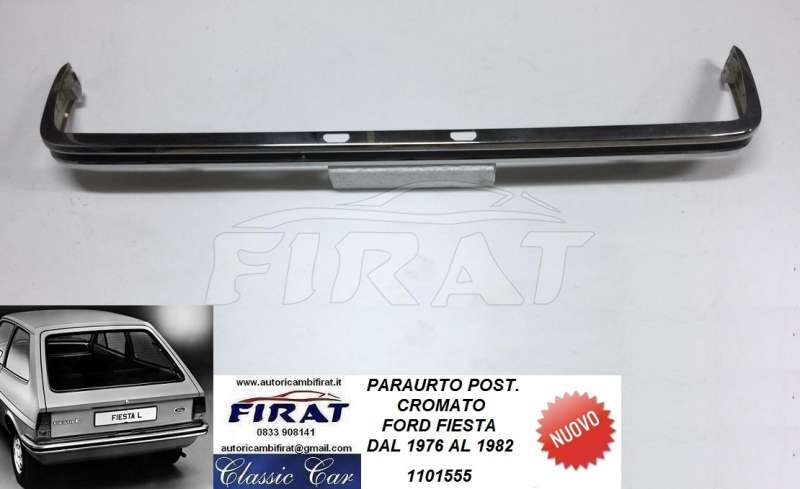 PARAURTO FORD FIESTA 76 - 82 POST. CROMATO